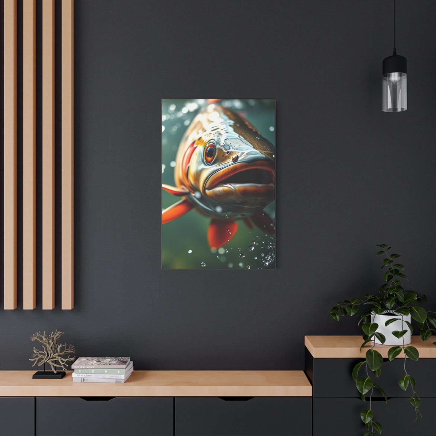 Trout Art Supreme Canvas Wall Art & Canvas Print