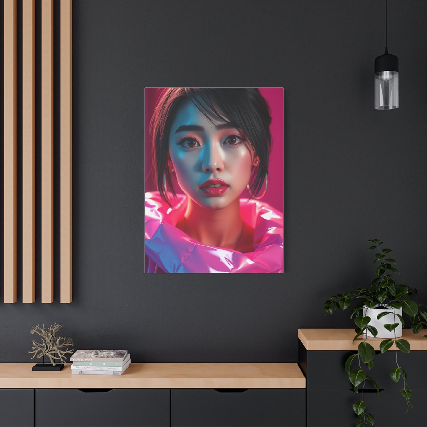 Pink Luminosity Art Wall Art & Canvas Print