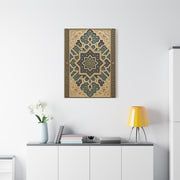 Ornate Islamic Geometric Relief Wall Art & Canvas Print