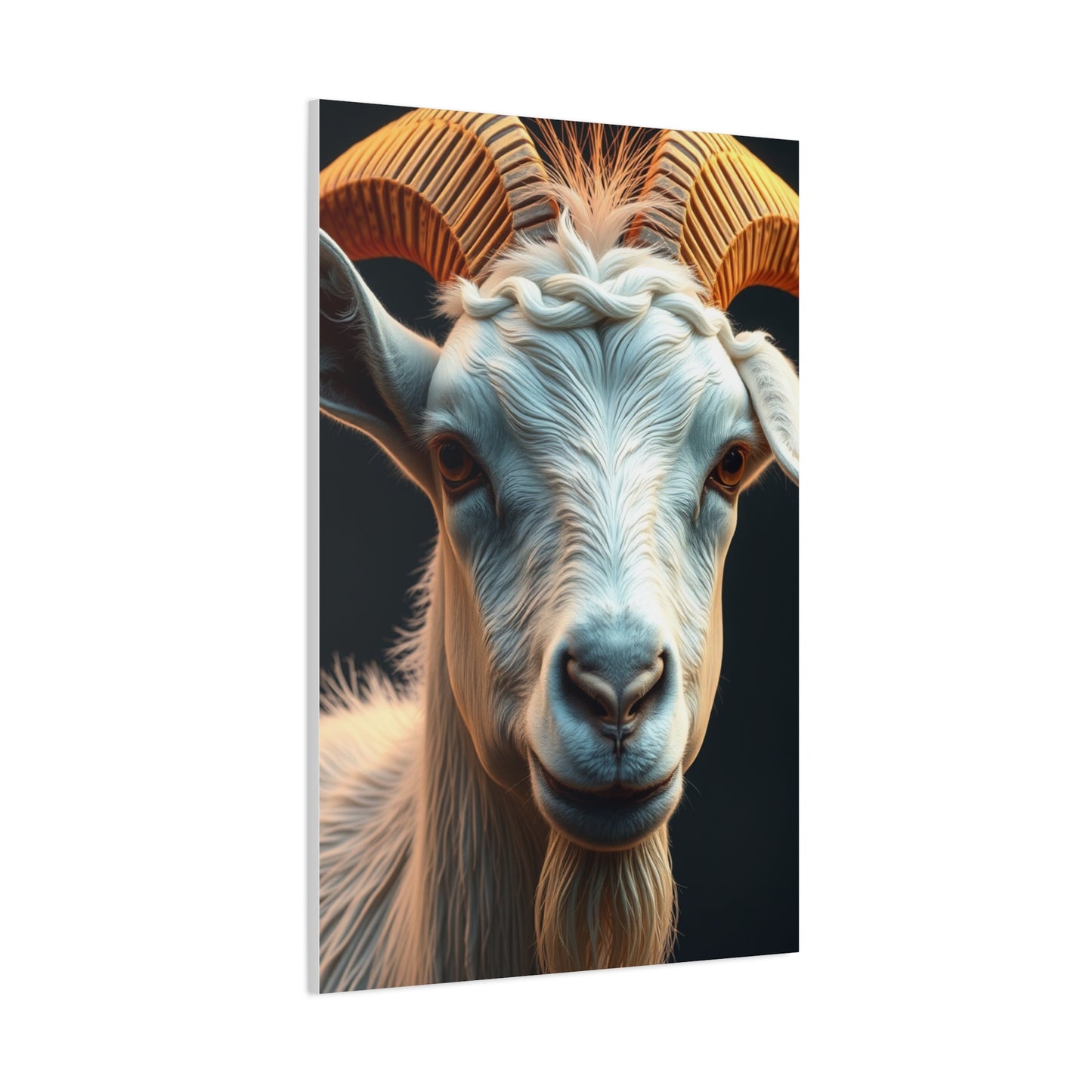 Caprine Elegance Canvas Wall Art & Canvas Print