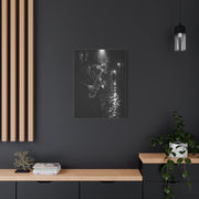 Noir Jazz Saxophone Alley Wall Art & Canvas Print