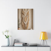 Handwoven Natural Fiber Wall Hanging Wall Art & Canvas Print
