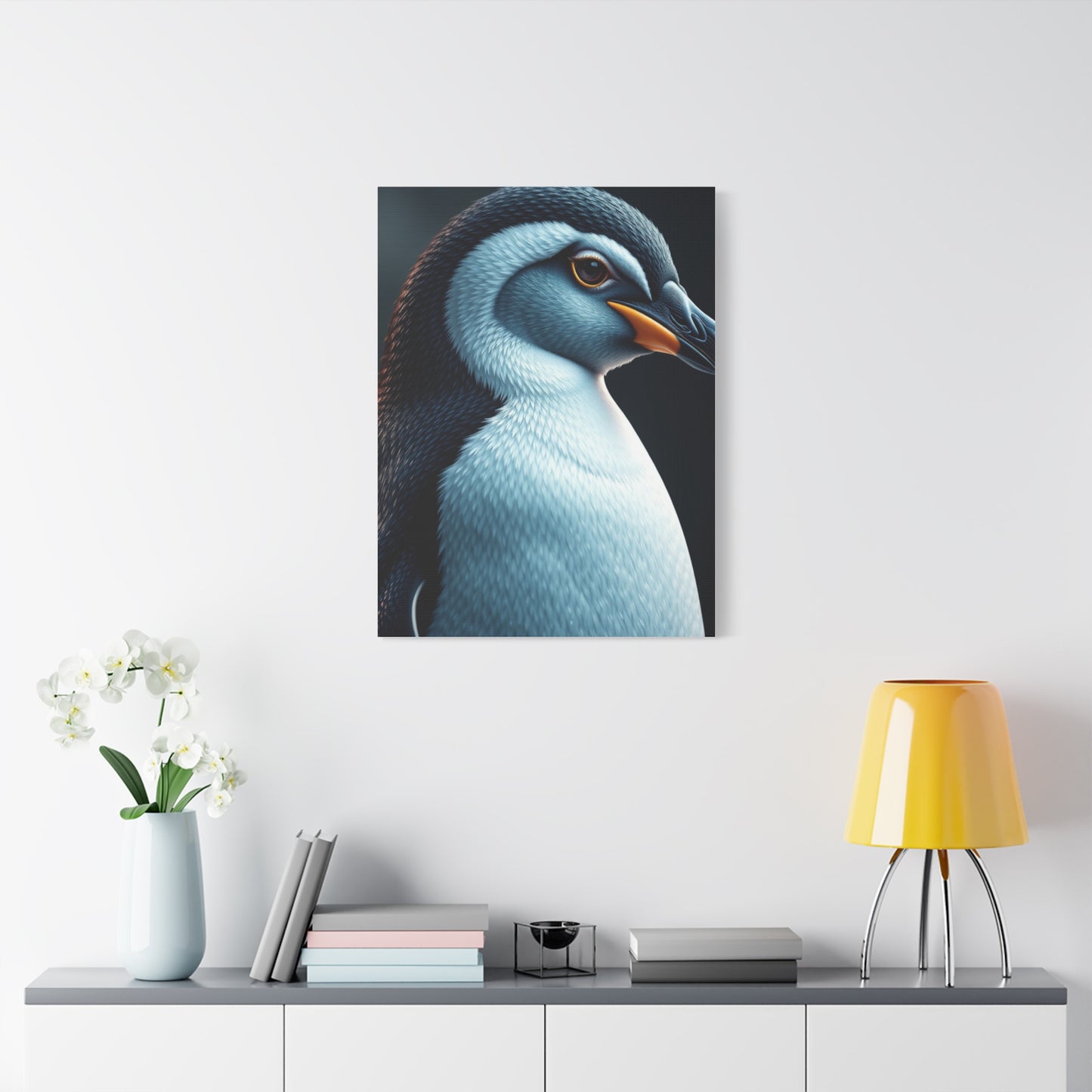 Penguin Art Supreme Canvas Wall Art & Canvas Print