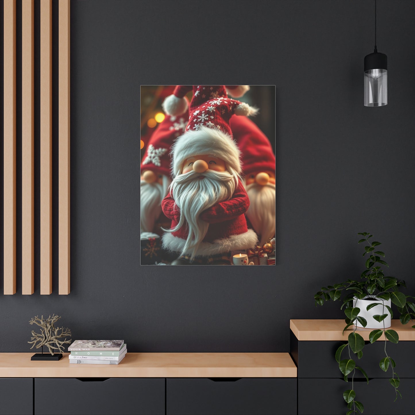 Elite Christmas Gnome Art Vision Wall Art & Canvas Print