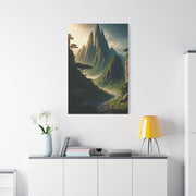 Mystical Mountain Valley Landscape Wall Art & Canvas Prints