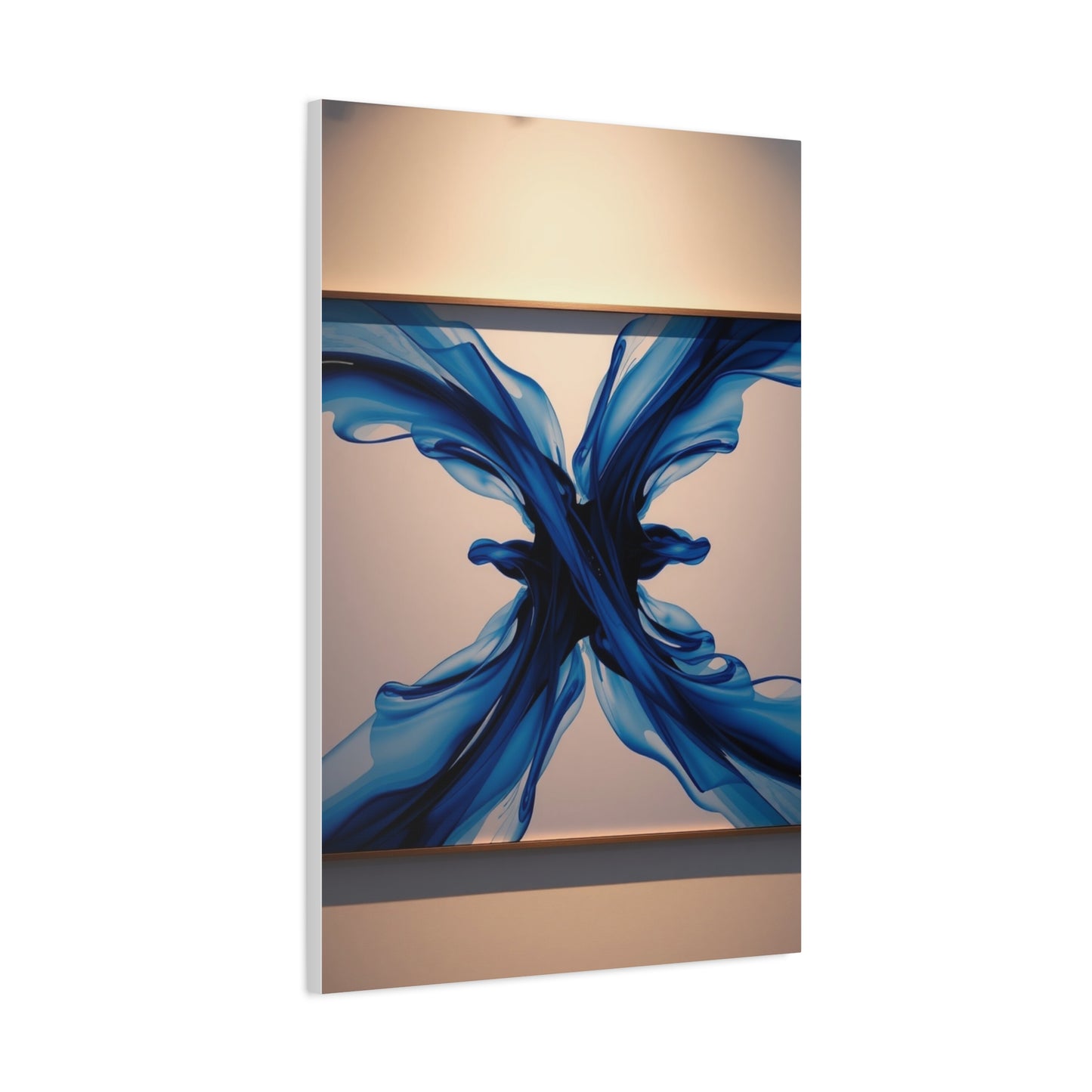 Blue Abstract Art Refined Canvas Wall Art & Canvas Print