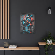 Phygital Abstract Graffiti Composition Street Wall Art & Canvas Print