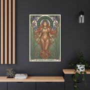 Art Nouveau Goddess Figure Wall Art & Canvas Print