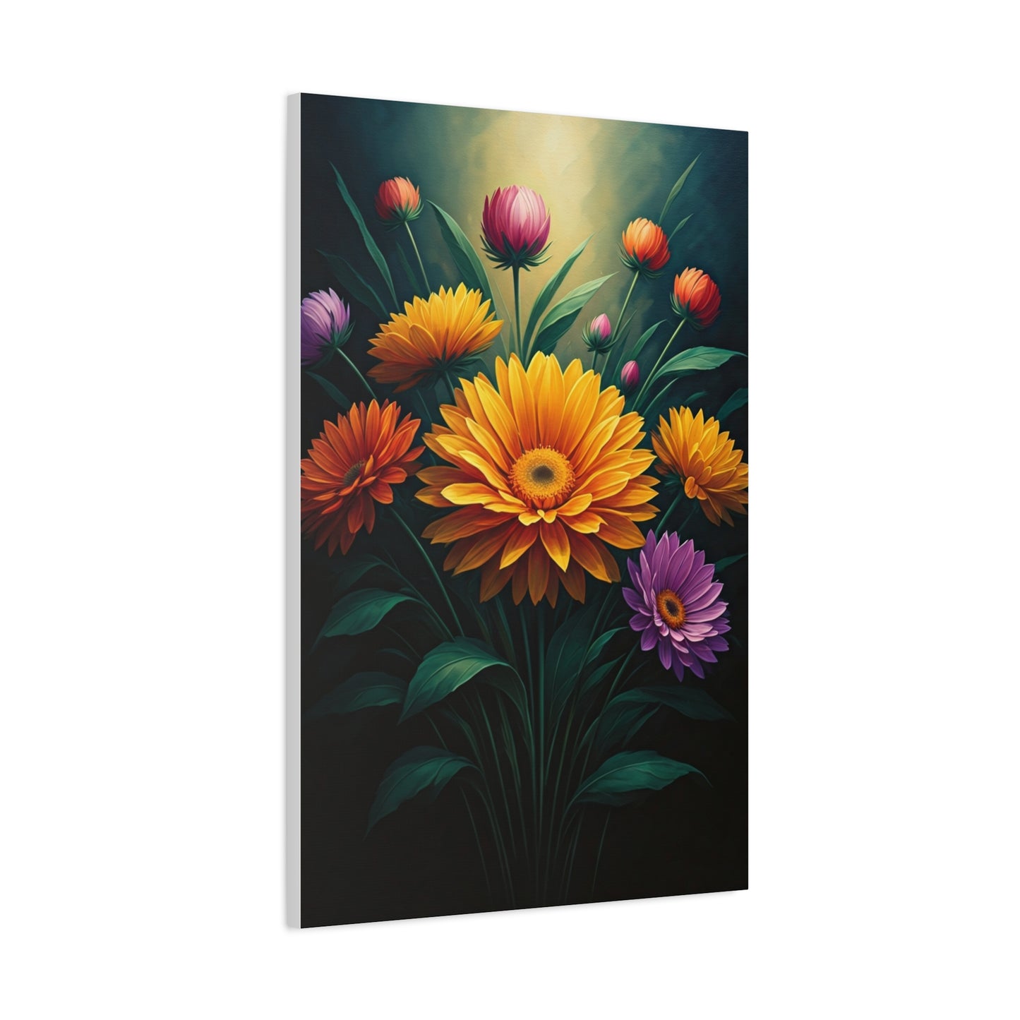 Golden Garden Radiance Wall Art & Canvas Print