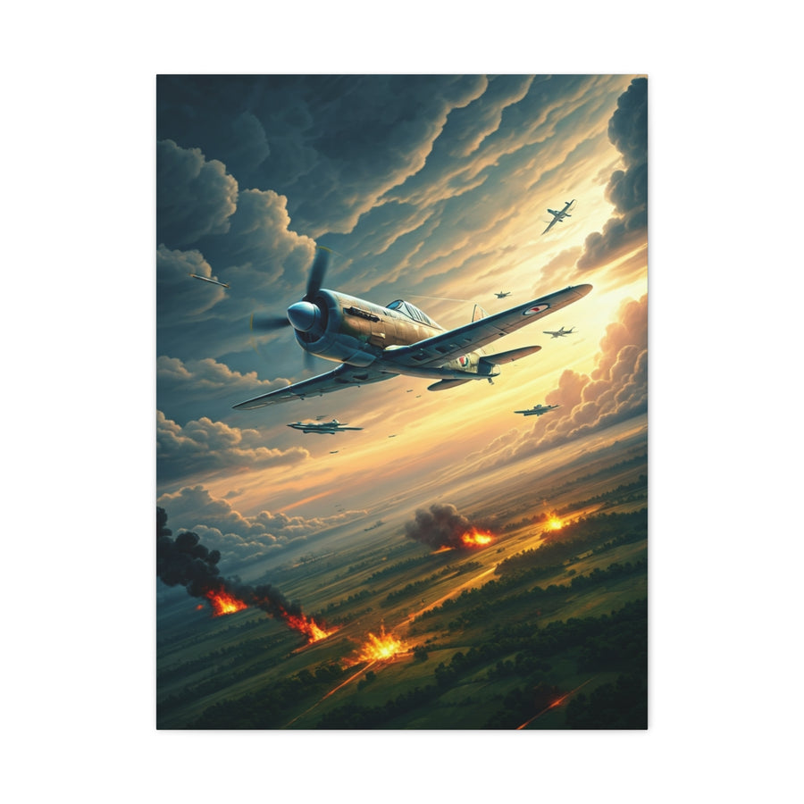 Thunderstorm Flight Vanguard Wall Art & Canvas Prints