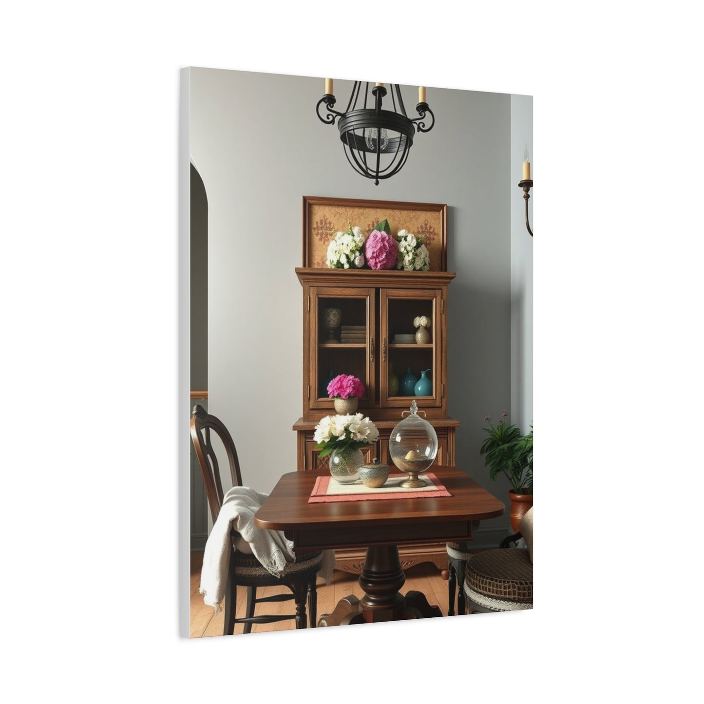 Château Elegance Canvas wall art & canvas print