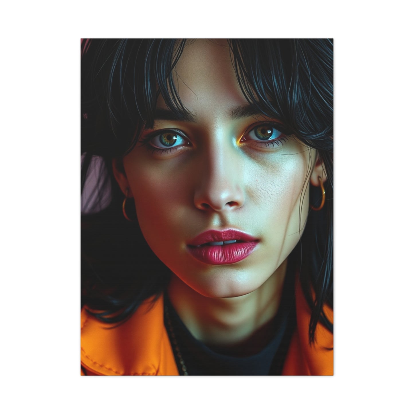 Supreme 70’s Aesthetic Art Portrait Collection Wall Art & Canvas Print