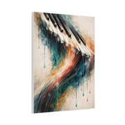 Abstract Piano Wave Flow Wall Art & Canvas Print