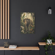 Majestic Elephant Jungle Portrait Tropical Wall Art & Canvas Print