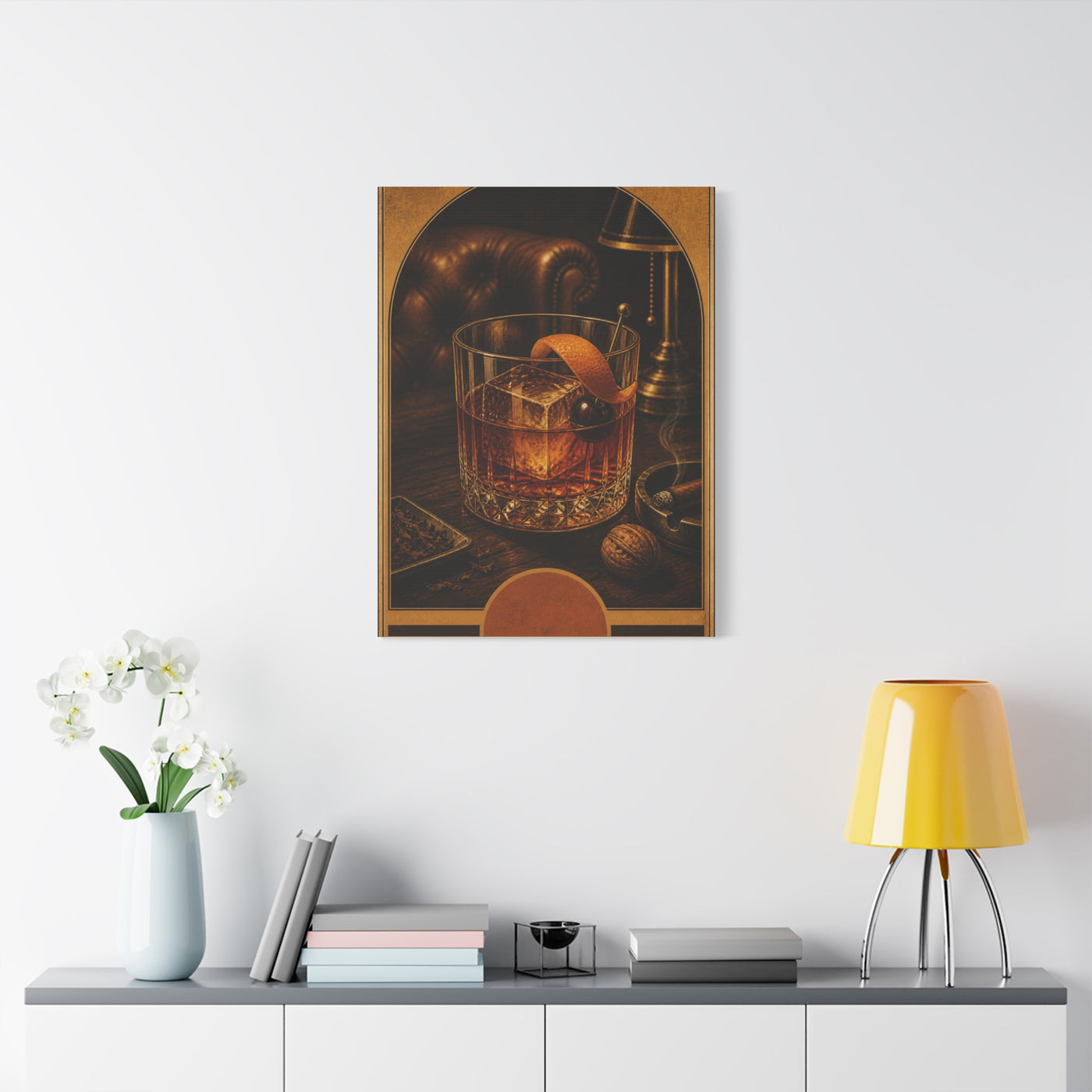 Old Fashioned Gentleman’s Club Poster Wall Art & Canvas Print