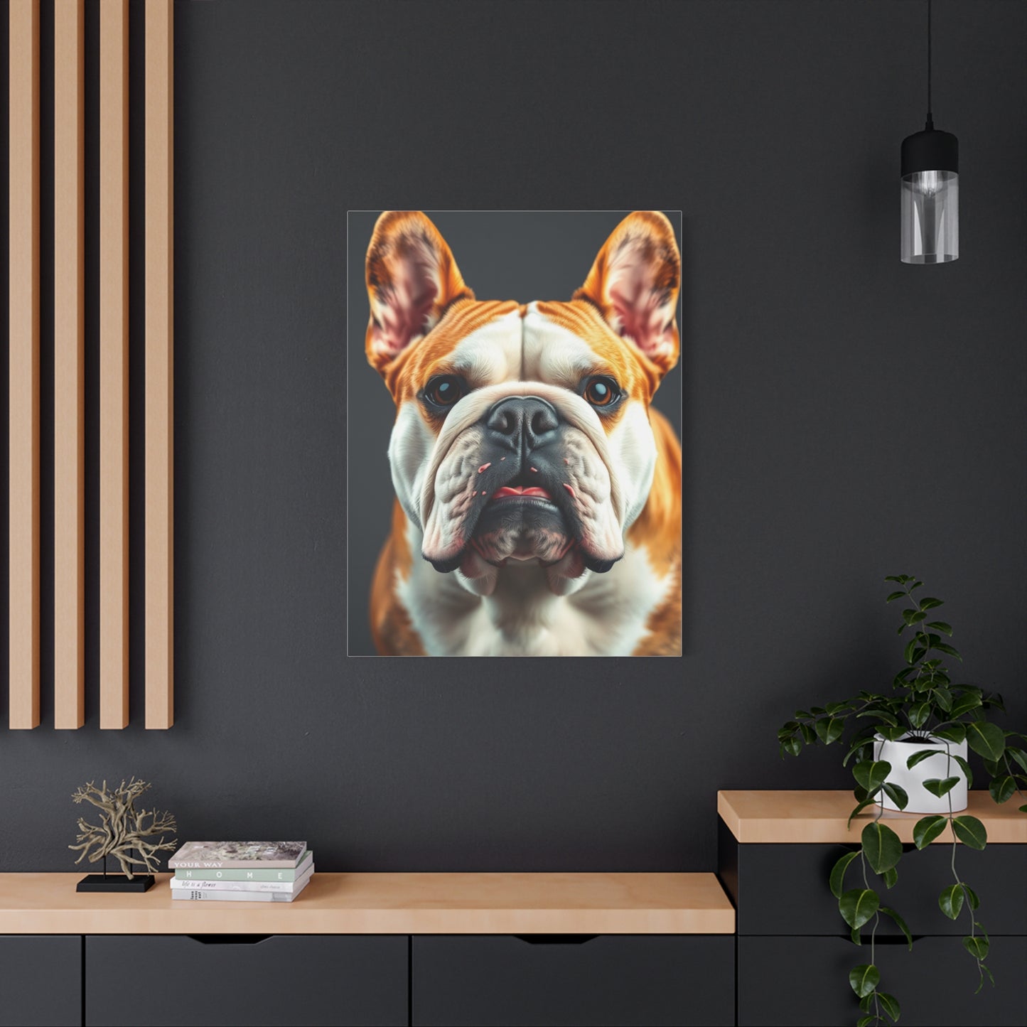 Elite Bulldog Art Vision Wall Art & Canvas Print