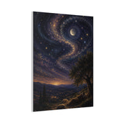 Psalm 8 Celestial Wonder Scripture Wall Art & Canvas Print