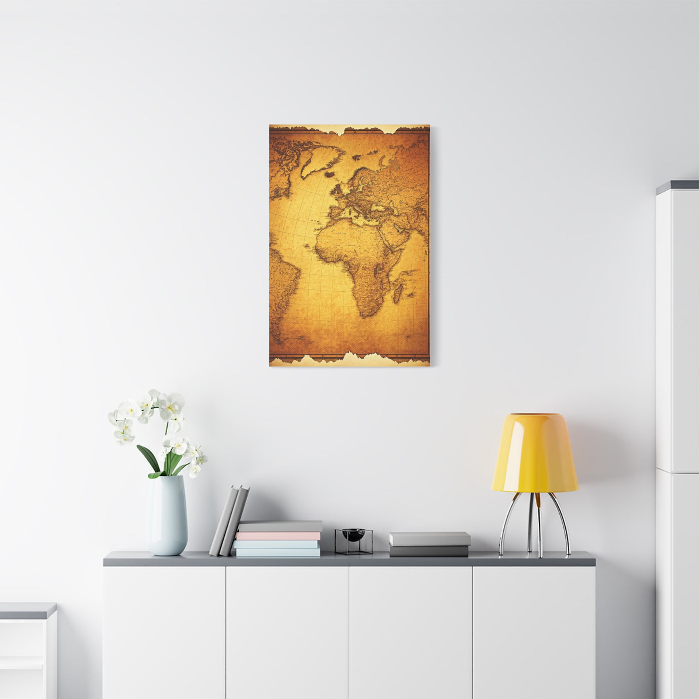 Old World Exploration Map Wall Art & Canvas Prints