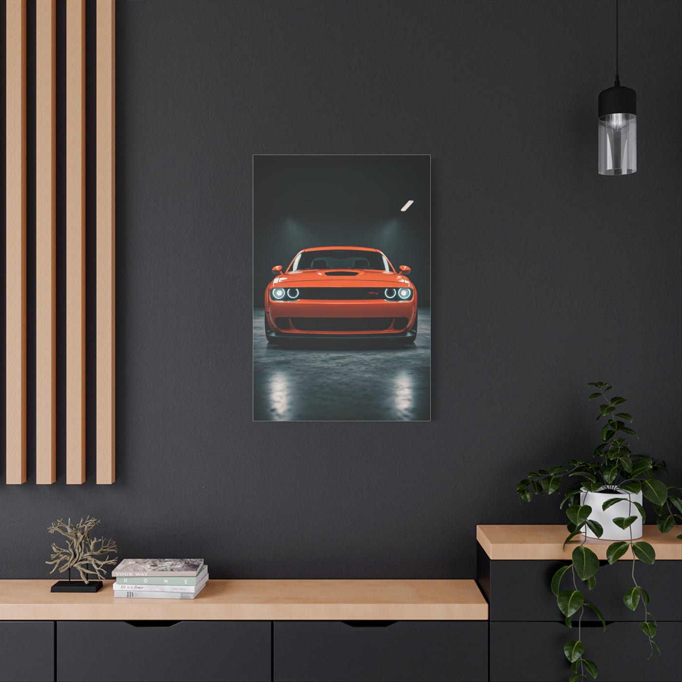 Dodge Challenger Hellcat Wall Art & Canvas Prints