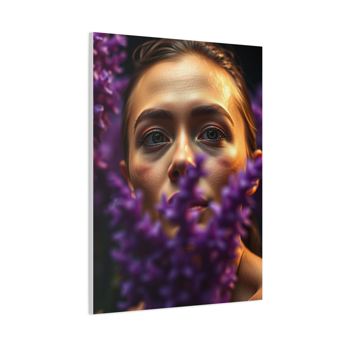 Opulent Orchid Impression Wall Art & Canvas Print