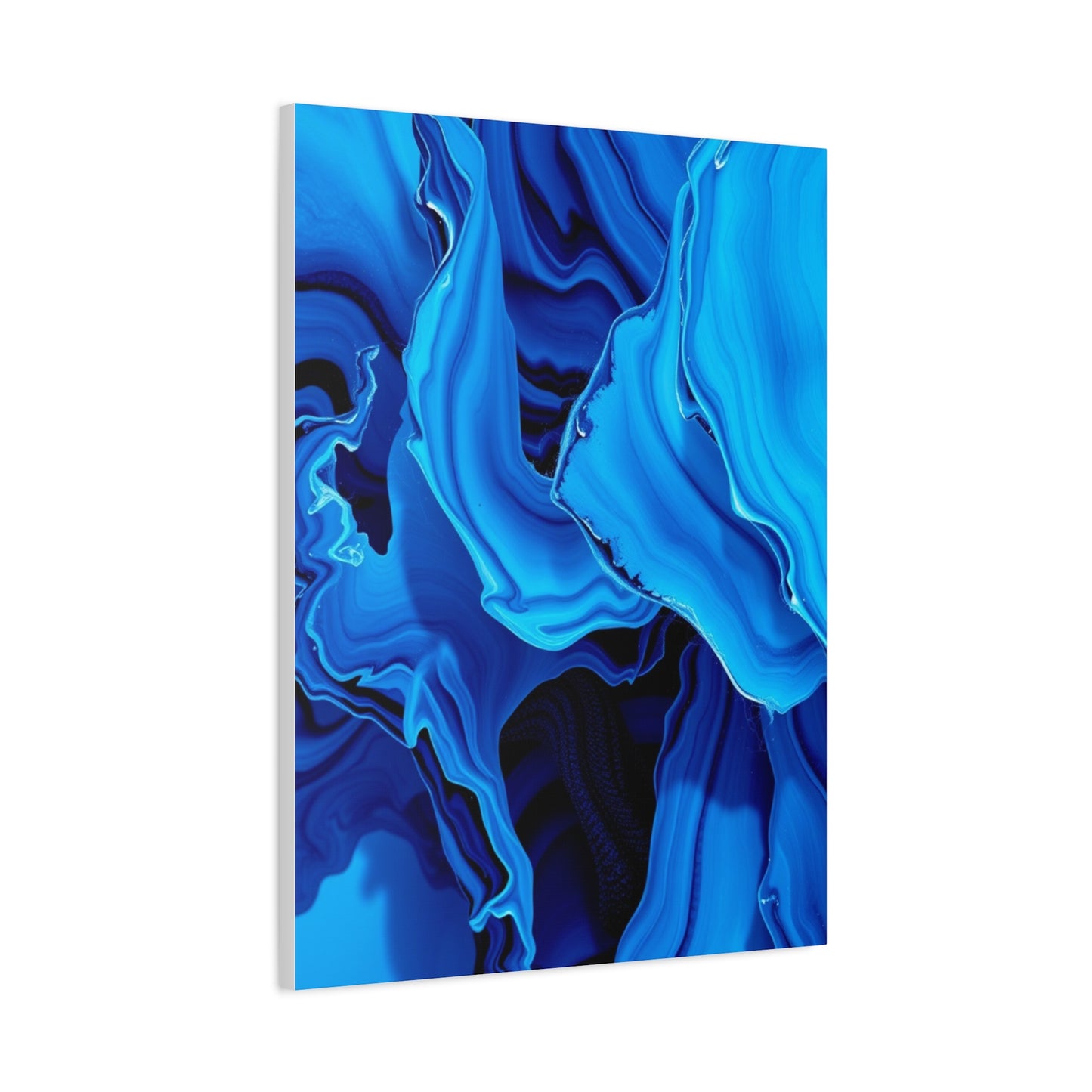 Blue Abstract Art Premium Gallery Wall Art & Canvas Print