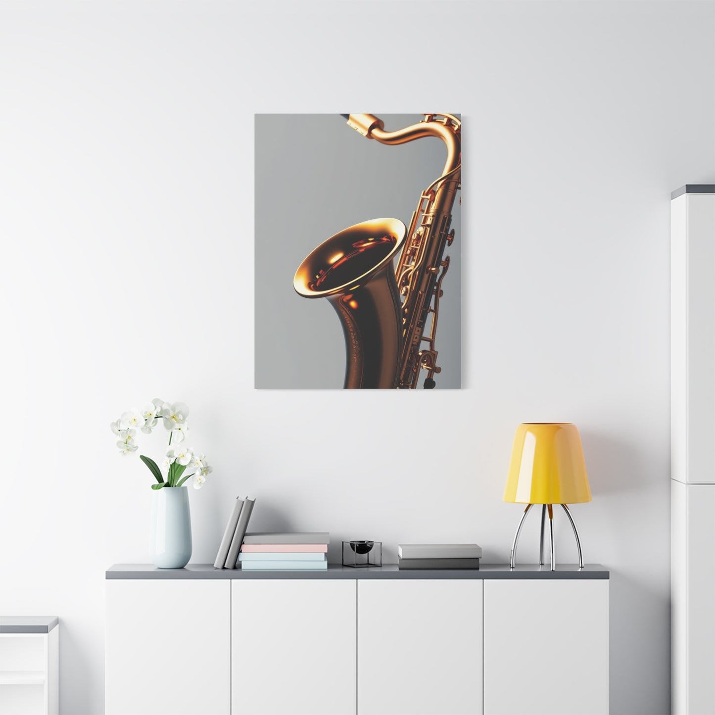 Supreme Saxophone Art Beautiful Collection Wall Art & Canvas Print