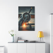 Vintage Prop Engine Close-Up Wall Art & Canvas Prints