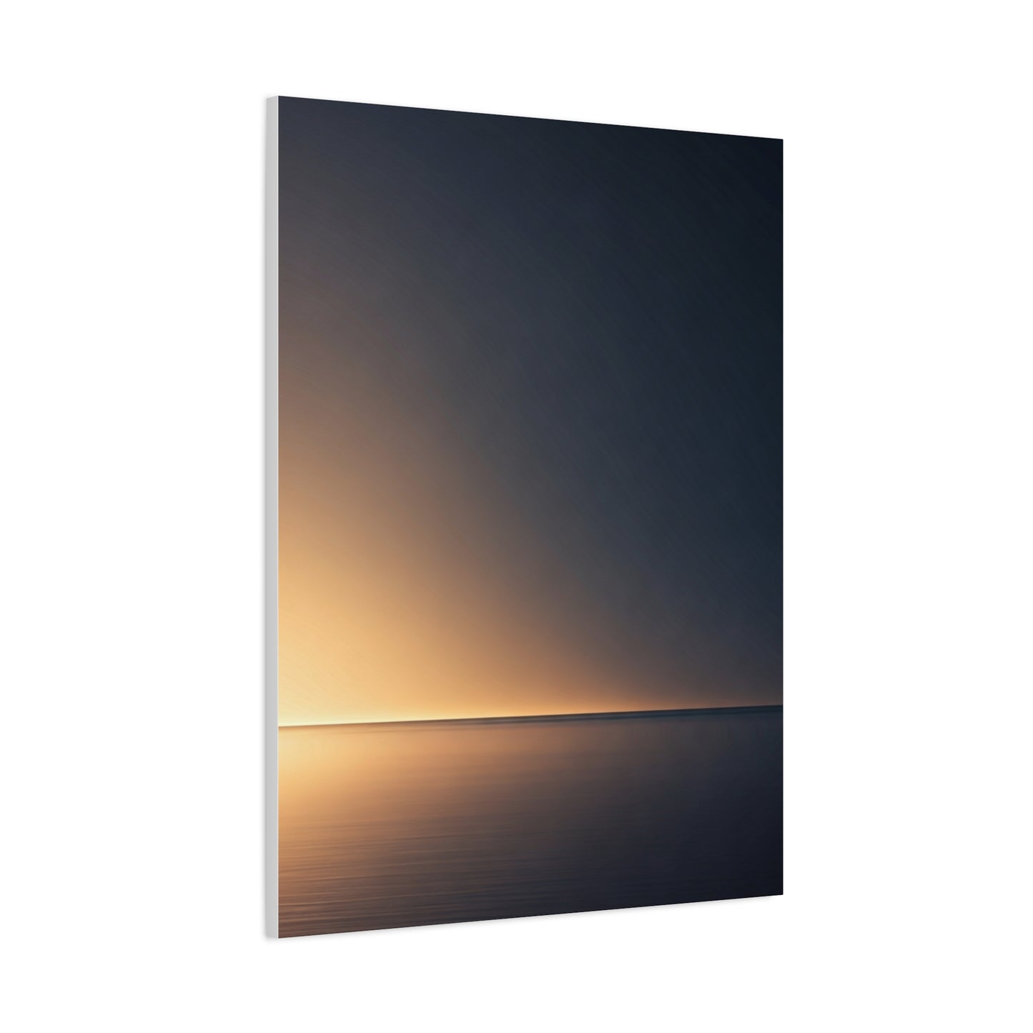 Golden Horizon Gradient Wall Art & Canvas Prints