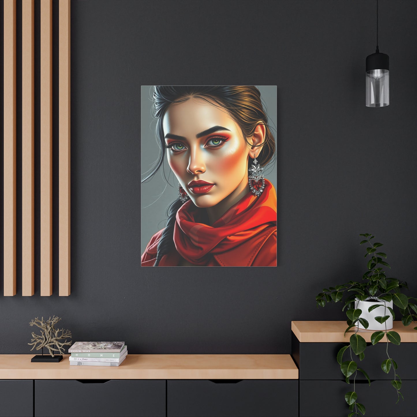 Fashion Illustration & Drawings Art Supreme Canvas Wall Art & Canvas Print