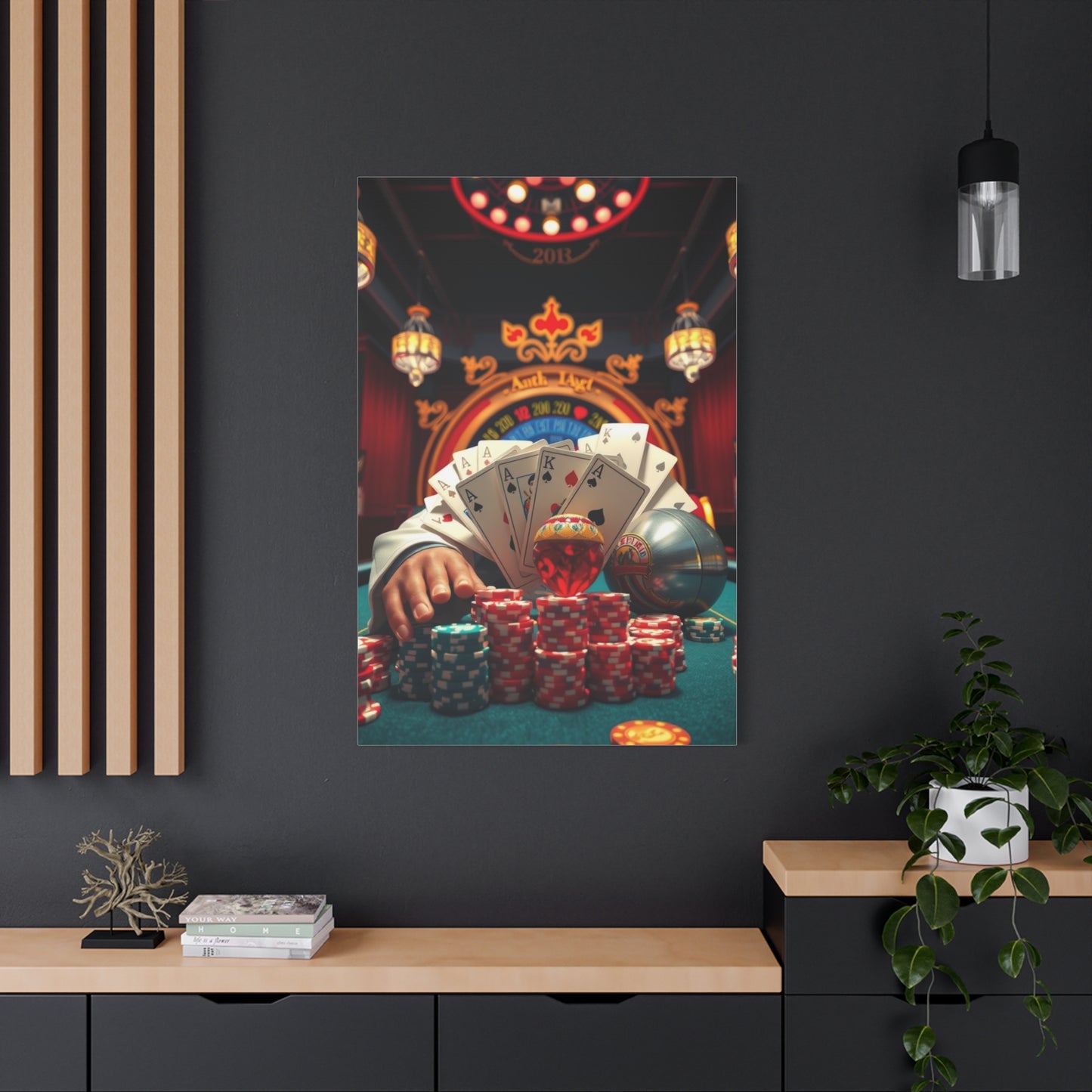 Gambling & Casino Art Refined Canvas Wall Art & Canvas Print