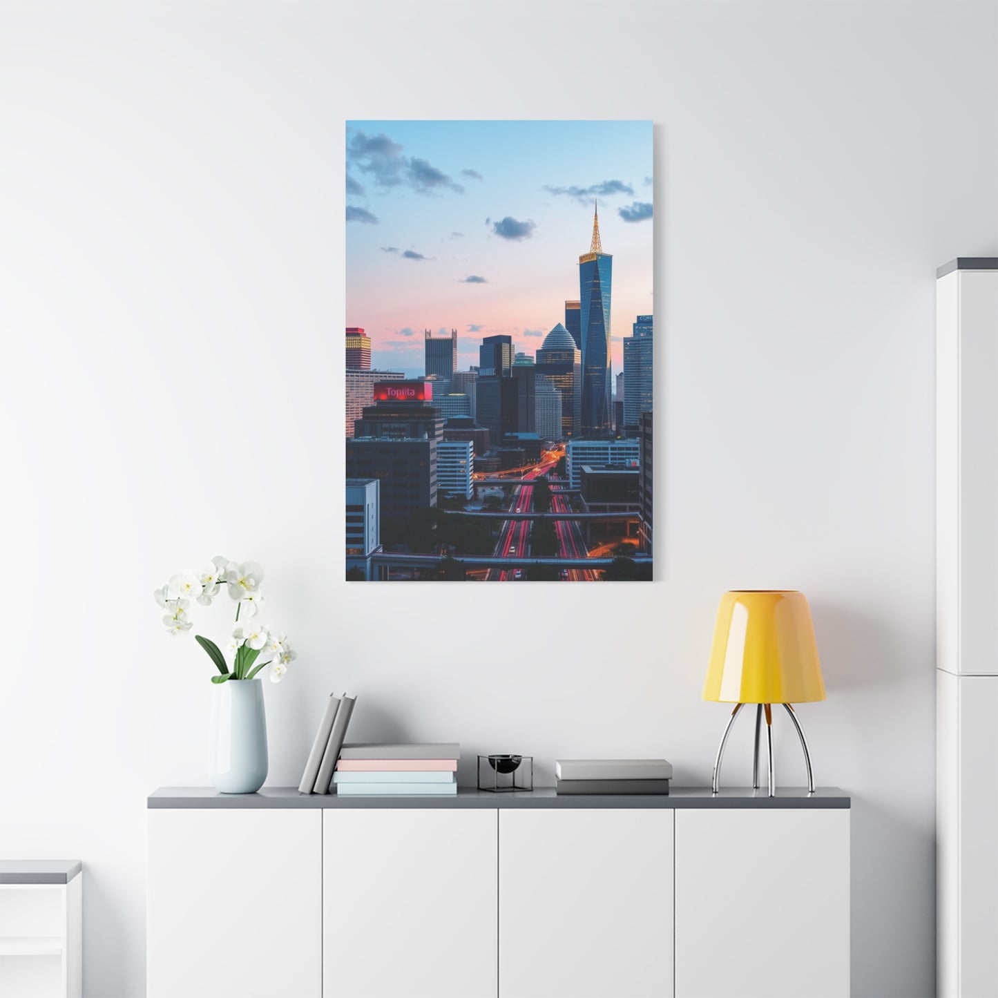 Collection Houston Skylines Art Art Wall Art & Canvas Print
