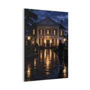 Grand Clubhouse Blue Hour Golf Wall Art & Canvas Print