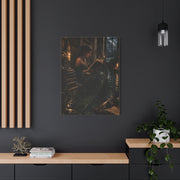 Dark Academia Mermaid Library Wall Art & Canvas Print