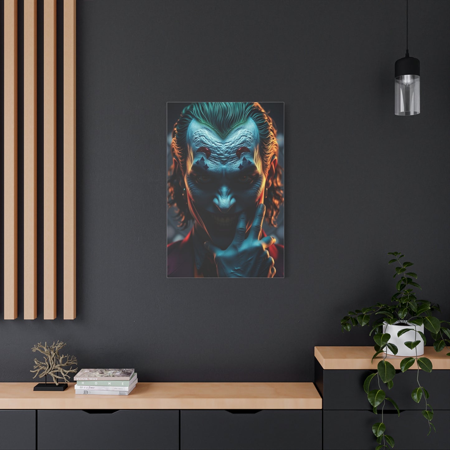Supreme The Joker Art Beautiful Collection Wall Art & Canvas Print