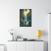 Enchanted Forest Waterfall Escape Wall Art & Canvas Prints