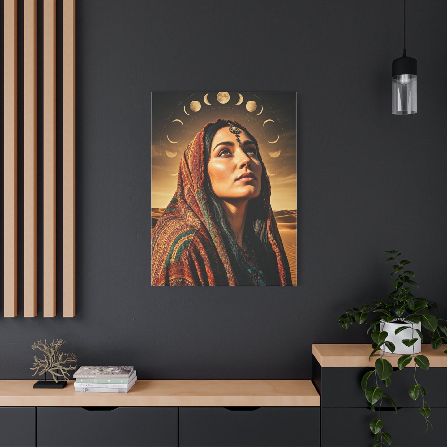 Celestial Bohemian Muse Wall Art & Canvas Prints
