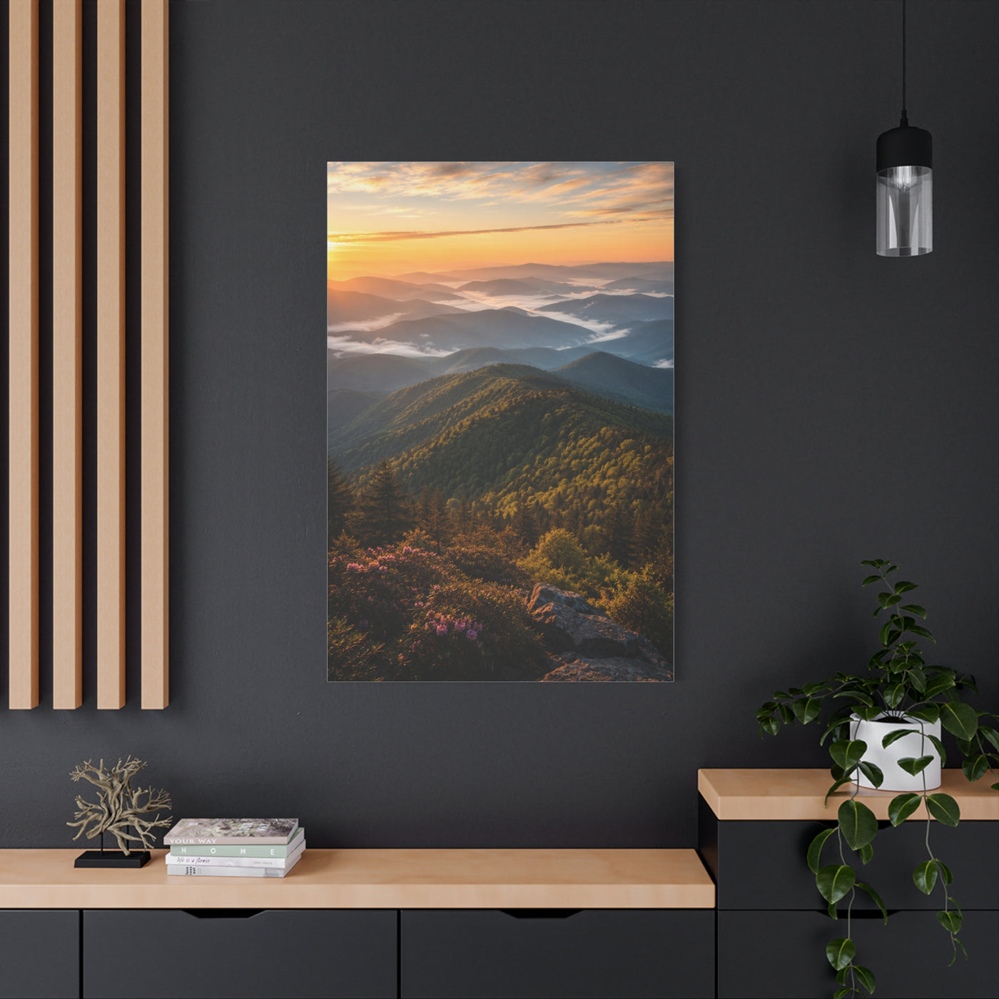Great Smoky Mountains Sunrise Wall Art & Canvas Print