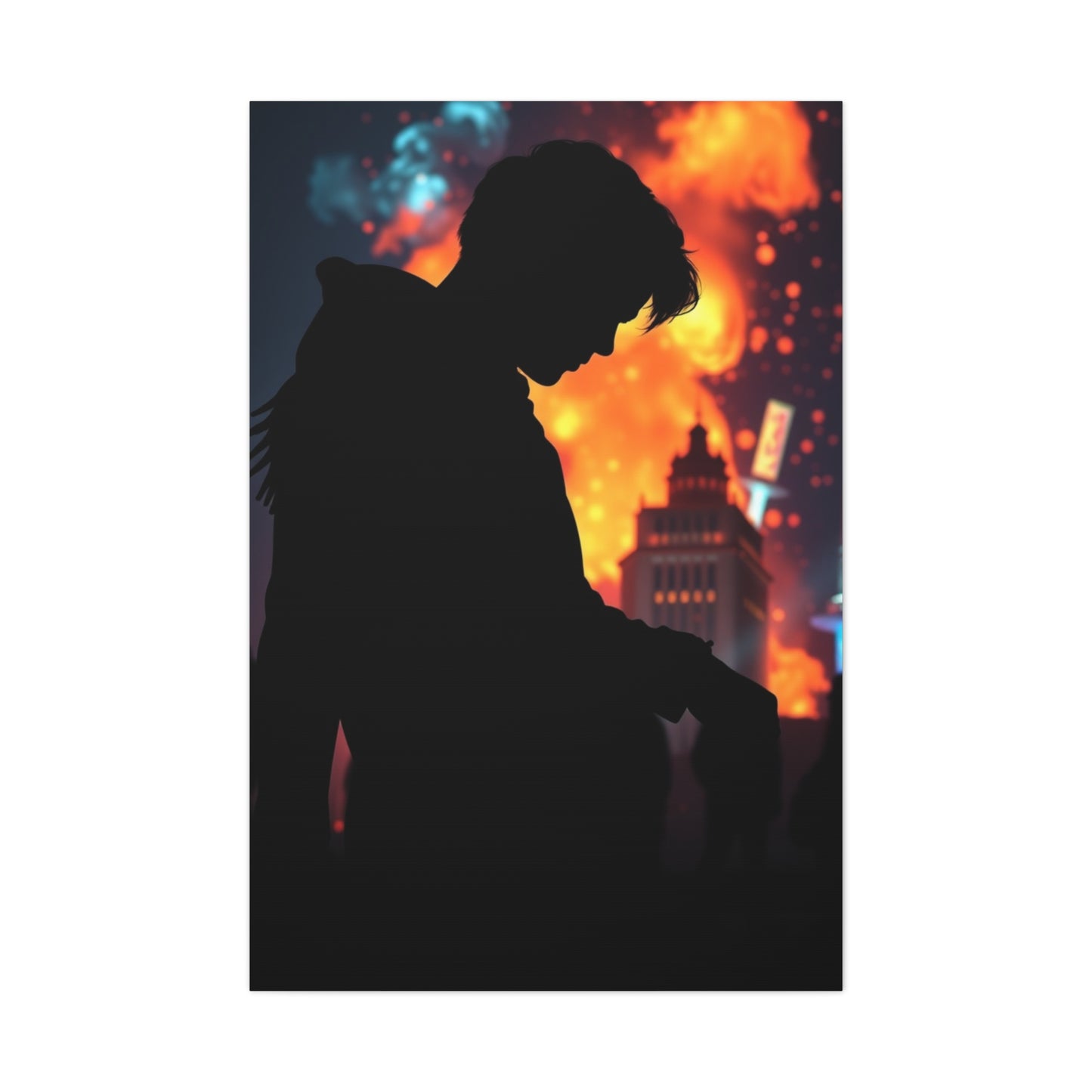 Silhouettes Art Supreme Canvas Wall Art & Canvas Print