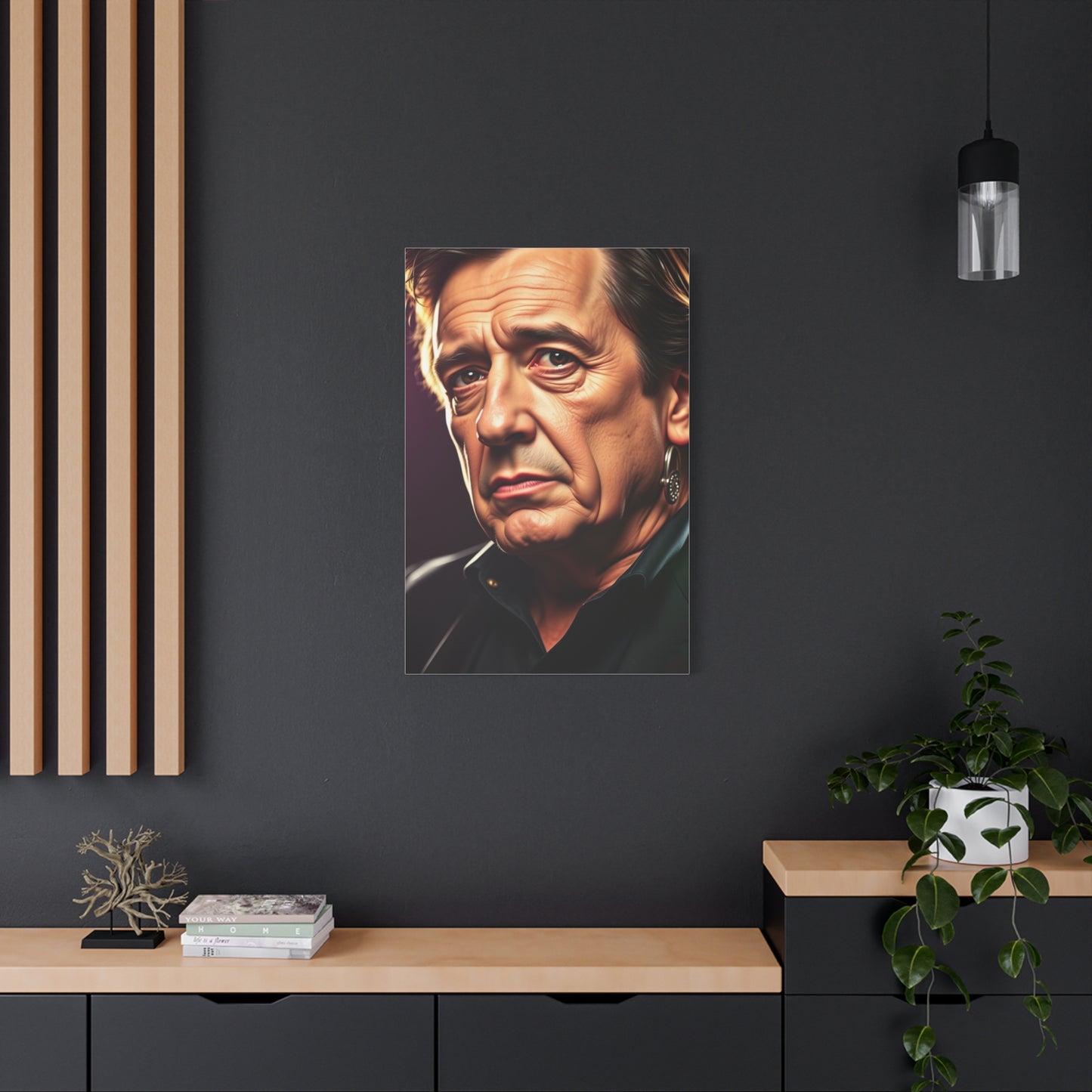 Johnny Cash Art Supreme Canvas Wall Art & Canvas Print