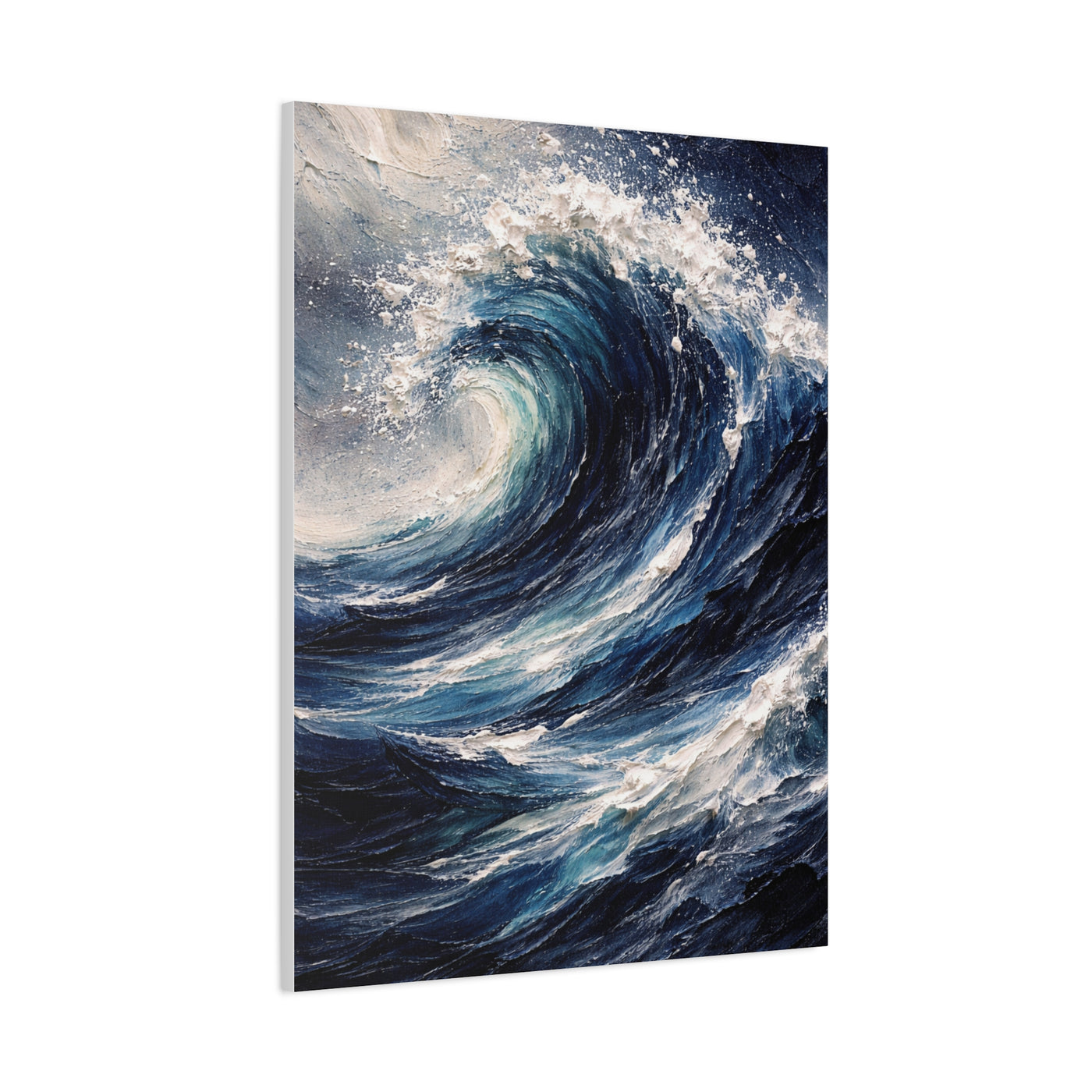Dynamic Ocean Wave Expression Wall Art & Canvas Print