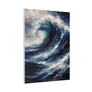 Dynamic Ocean Wave Expression Wall Art & Canvas Print
