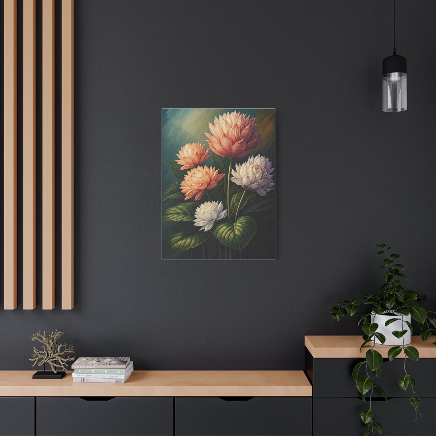 Soft Peony Serenity Wall Art & Canvas Print