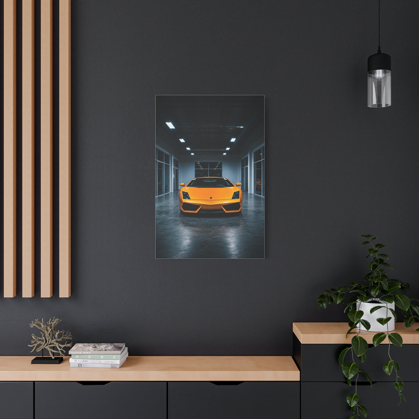 Lamborghini Gallardo Dream Garage Atmosphere Wall Art & Canvas Prints