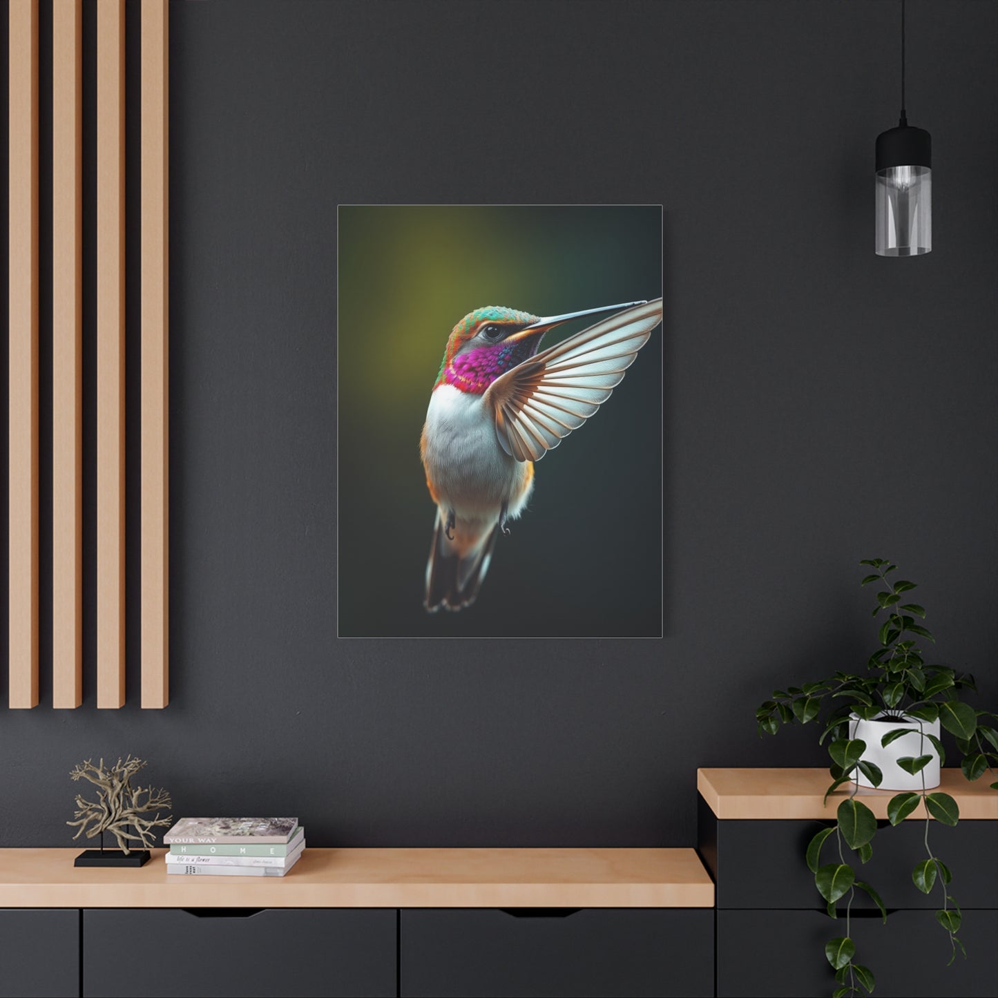 Humming Bird Art Supreme Canvas Wall Art & Canvas Print