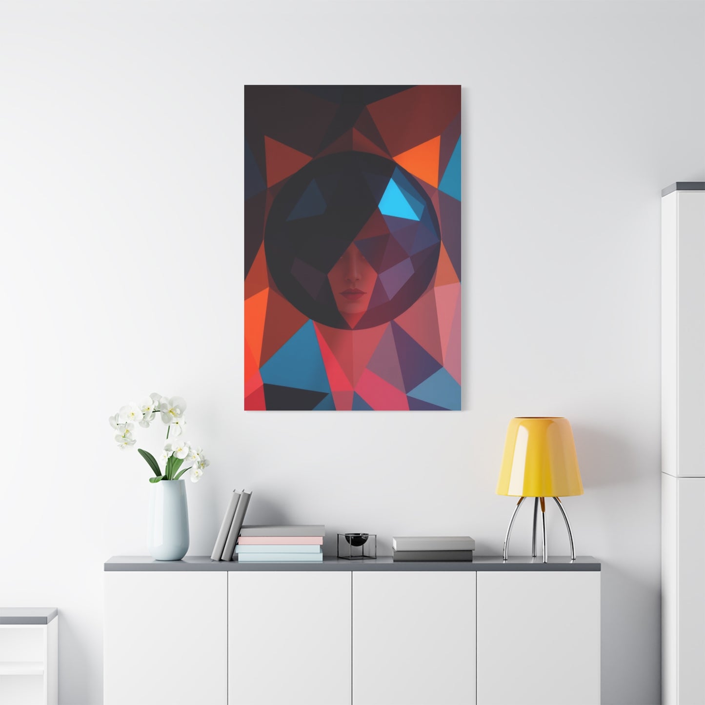 Geometric Aura Masterpiece Wall Art & Canvas Print