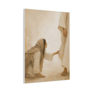 Healing Faith Touch Scripture Wall Art & Canvas Print