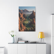 Desert Canyon Golf Course Aerial Wall Art & Canvas Print