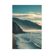 Misty Mountain Coastline Wall Art & Canvas Prints