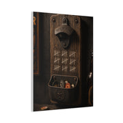Rustic Bottle Opener Wall Sculpture Wall Art & Canvas Print