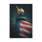 Torch of Liberty Patriotic Monument Wall Art & Canvas Prints